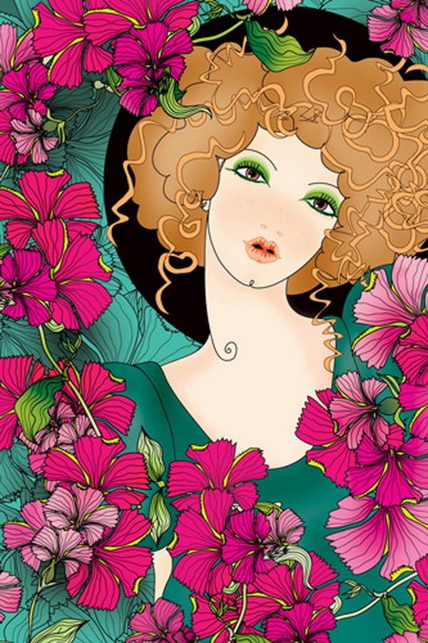 Colorful Illustrations by Ella Tjader