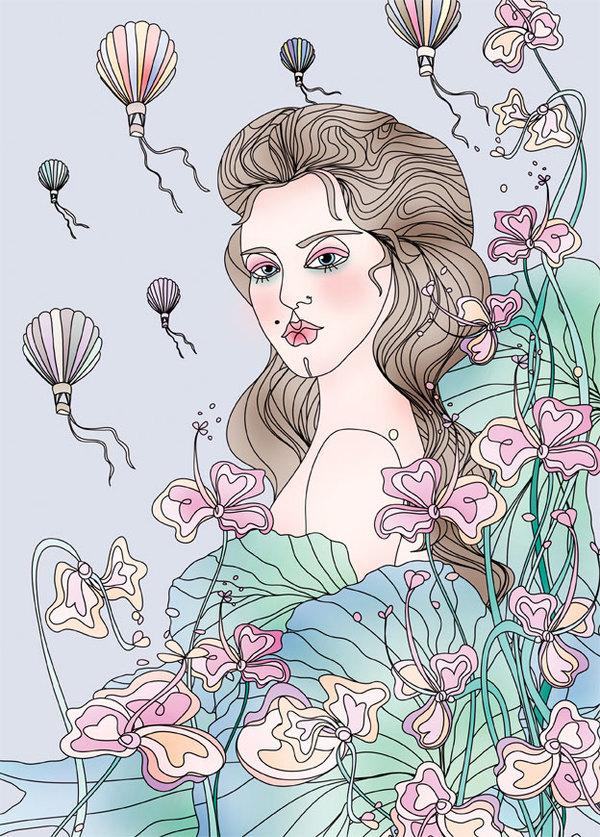 Colorful Illustrations by Ella Tjader