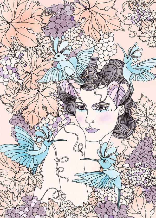 Colorful Illustrations by Ella Tjader