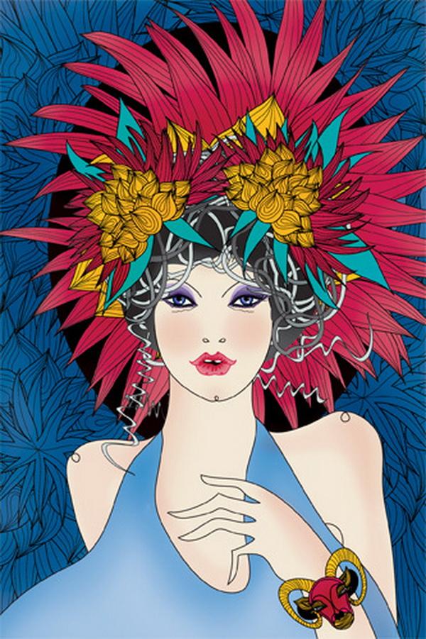 Colorful Illustrations by Ella Tjader