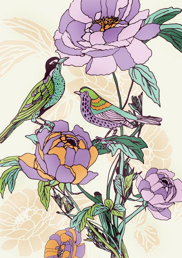 Colorful Illustrations by Ella Tjader