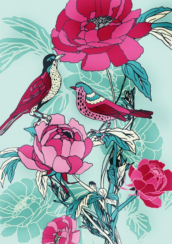 Colorful Illustrations by Ella Tjader