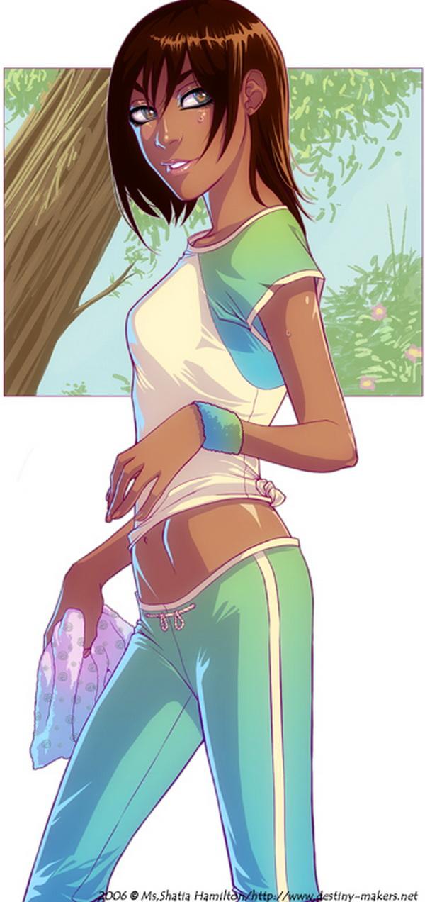 Comic Illustrations by Shatia Hamilton
