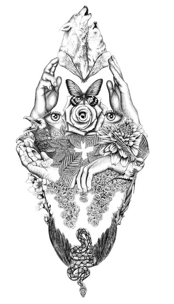 Fashion Illustrations by Florian Meacci