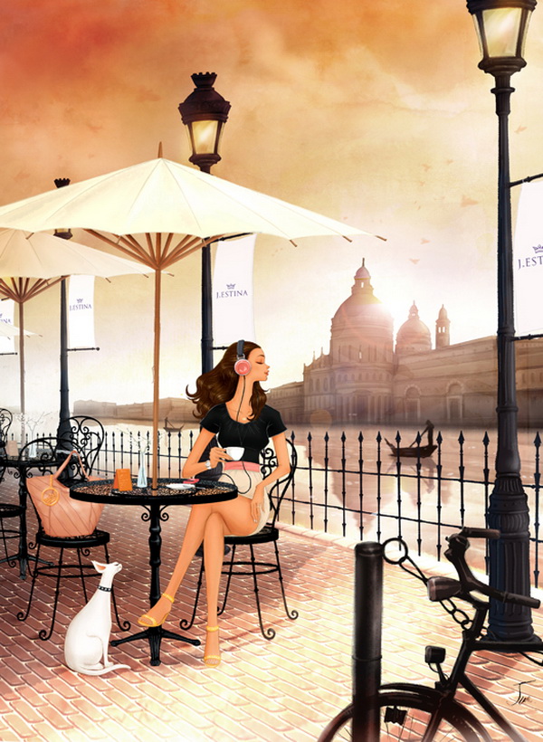 Fashion Illustrations by Moon Jong Hyeok