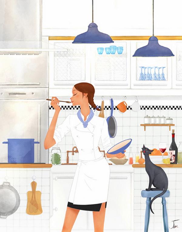 Fashion Illustrations by Moon Jong Hyeok