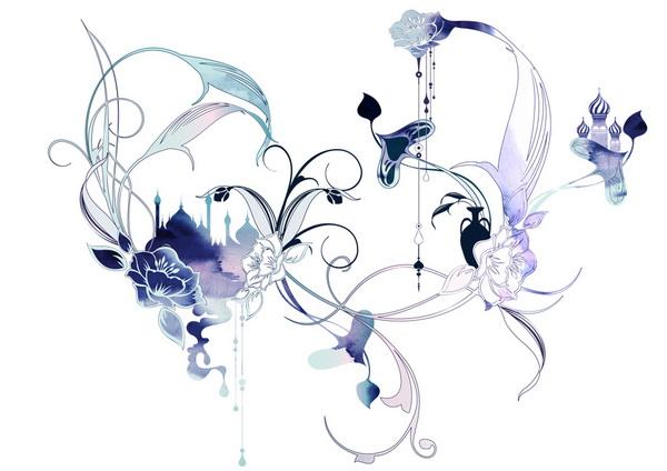 Watercolor Illustrations by Nadia Flower