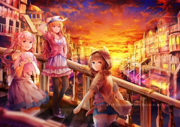 Cute Anime IIllustrations by LuluSeason