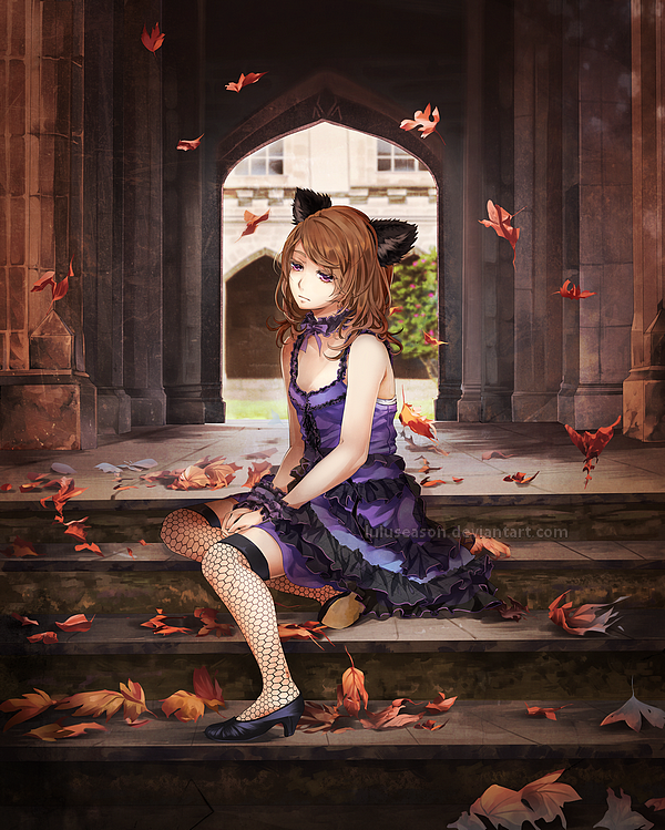 Cute Anime IIllustrations by LuluSeason