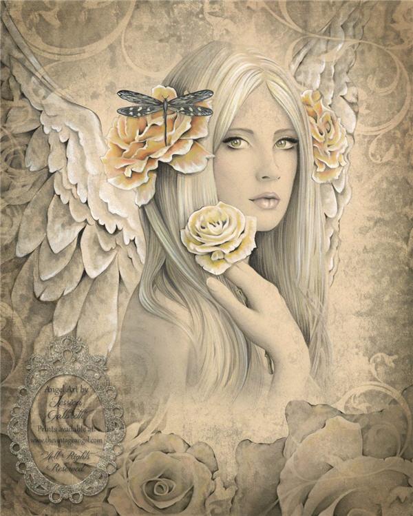 Vintage Fantasy Art by Jessica Galbreth