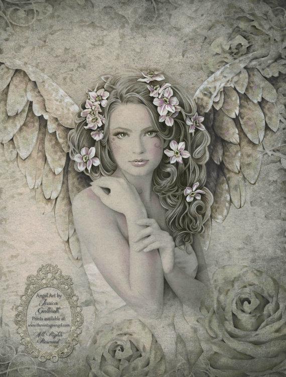 Vintage Fantasy Art by Jessica Galbreth