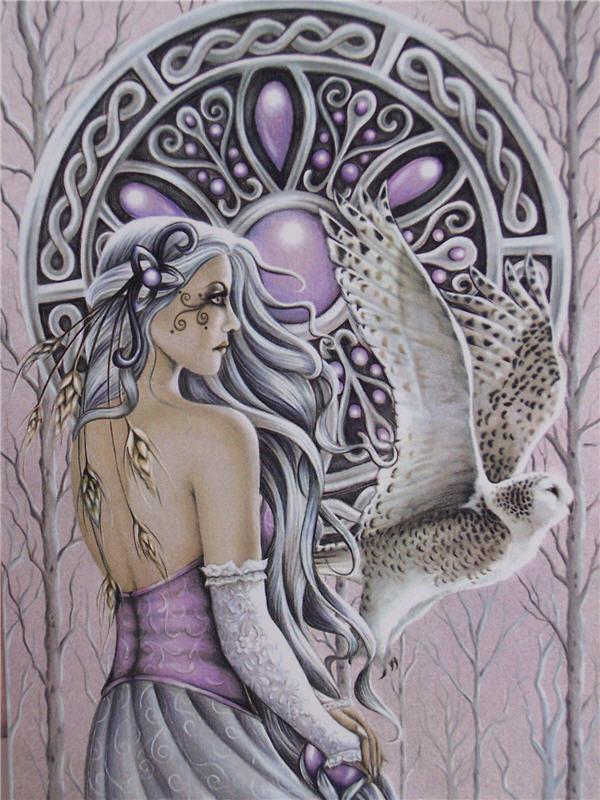Vintage Fantasy Art by Jessica Galbreth