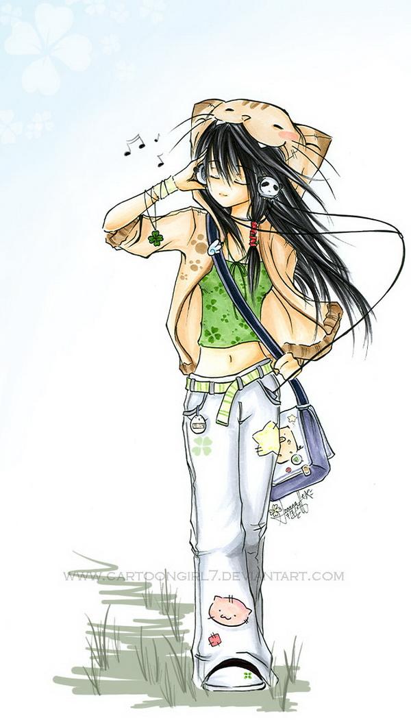 Anime Illustrations by Cartoongirl7