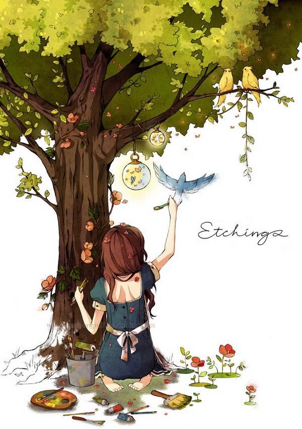 Anime Illustrations by Cartoongirl7