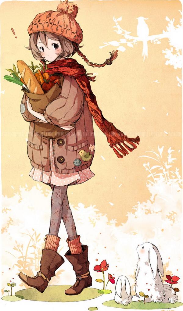 Anime Illustrations by Cartoongirl7