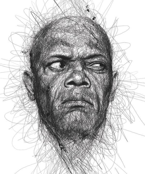 Face Sketches by Vince Low