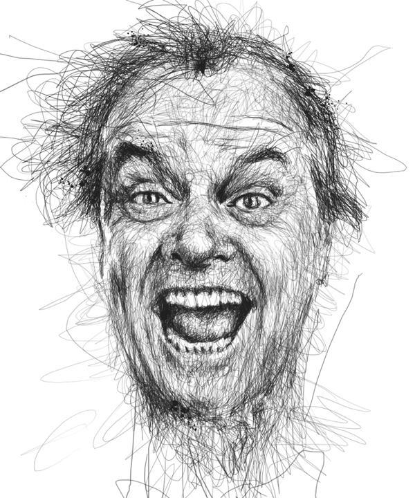 Face Sketches by Vince Low