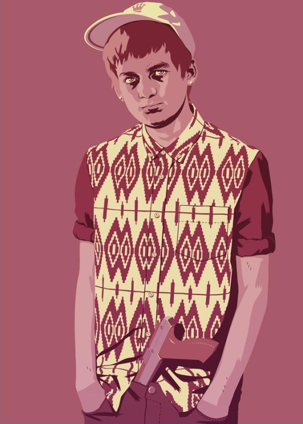 Figurative Illustrations by Mike Wrobel