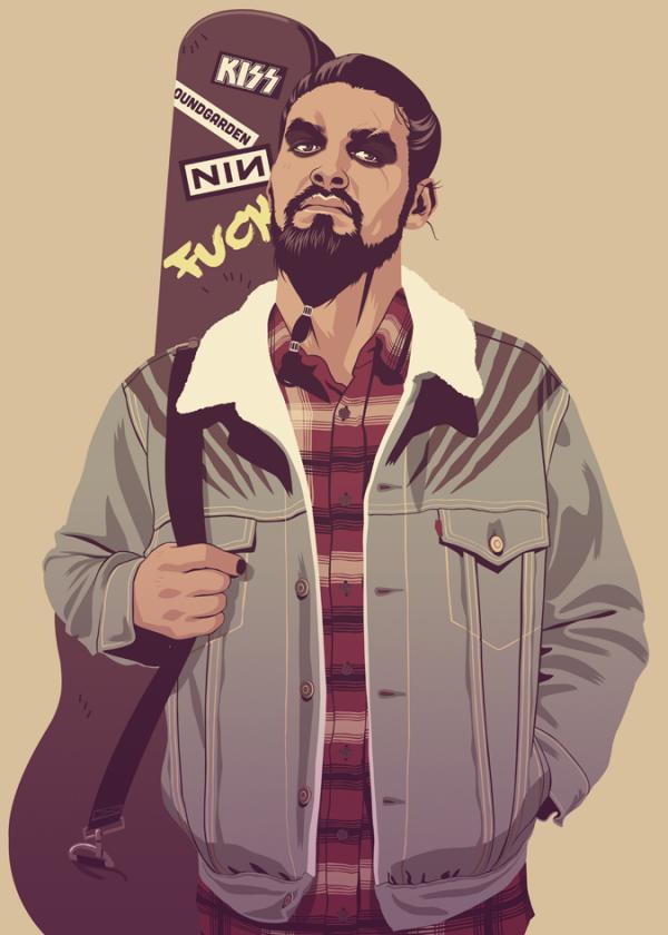 Figurative Illustrations by Mike Wrobel