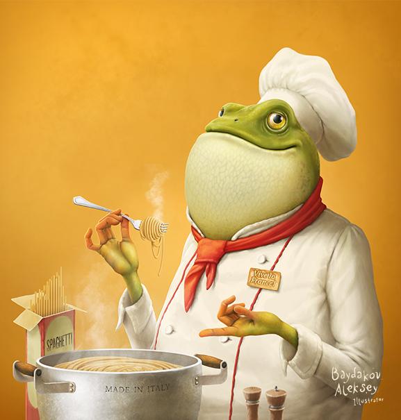 Character Illustrations by Aleksey Baydakov
