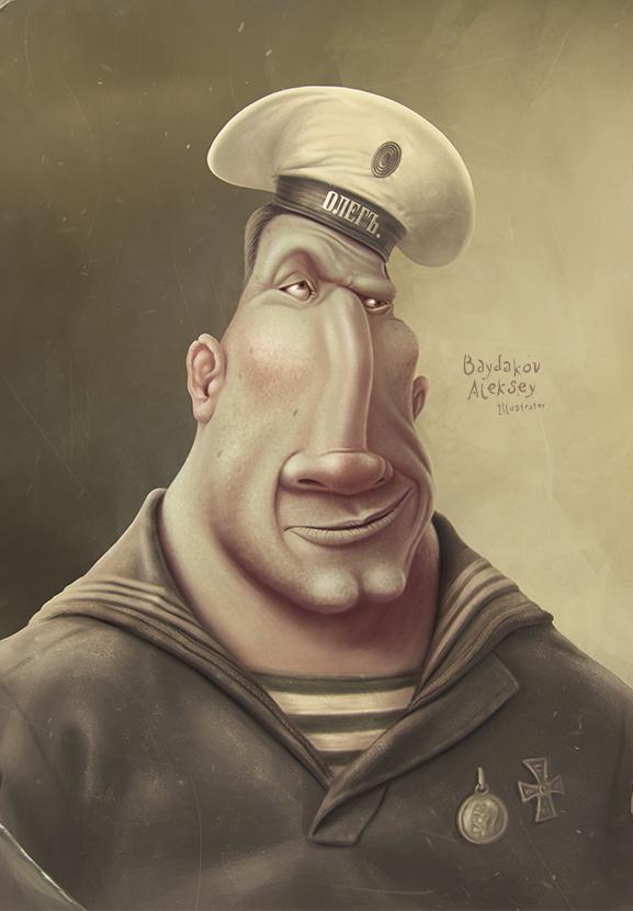 Character Illustrations by Aleksey Baydakov