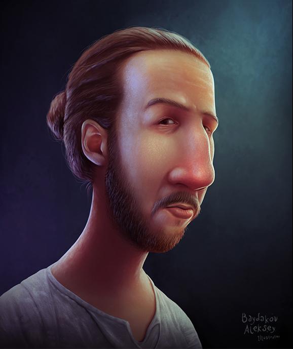 Character Illustrations by Aleksey Baydakov