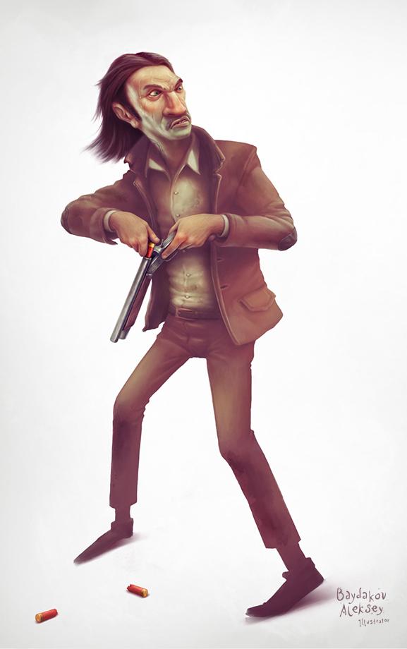 Character Illustrations by Aleksey Baydakov