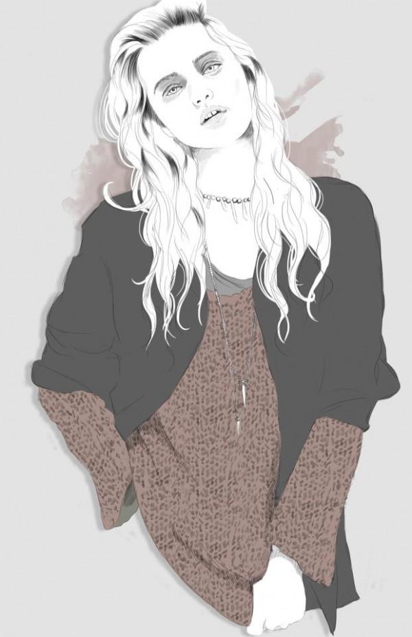 Fashion Illustrations by Leonardo Floresvillar