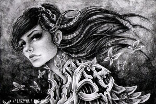 Pencil Drawings by Katarzyna A. Kozlowska