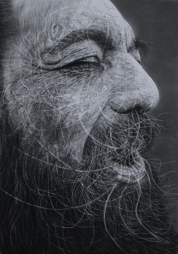 Charcoal drawings by Douglas McDougall