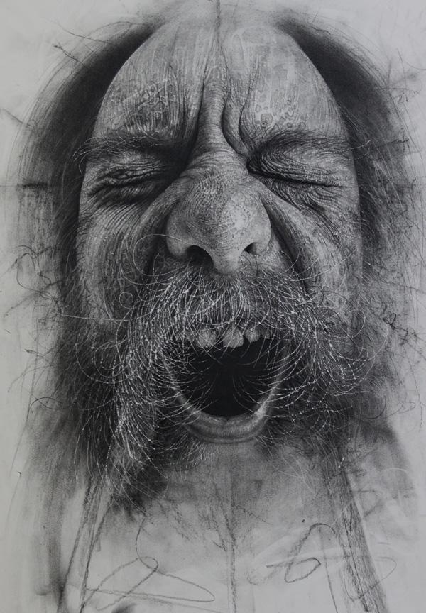 Charcoal drawings by Douglas McDougall