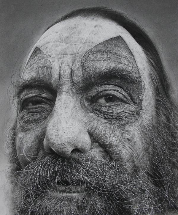 Charcoal drawings by Douglas McDougall