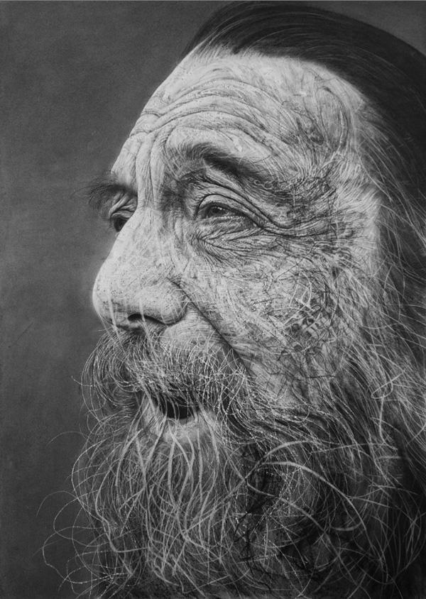 Charcoal drawings by Douglas McDougall