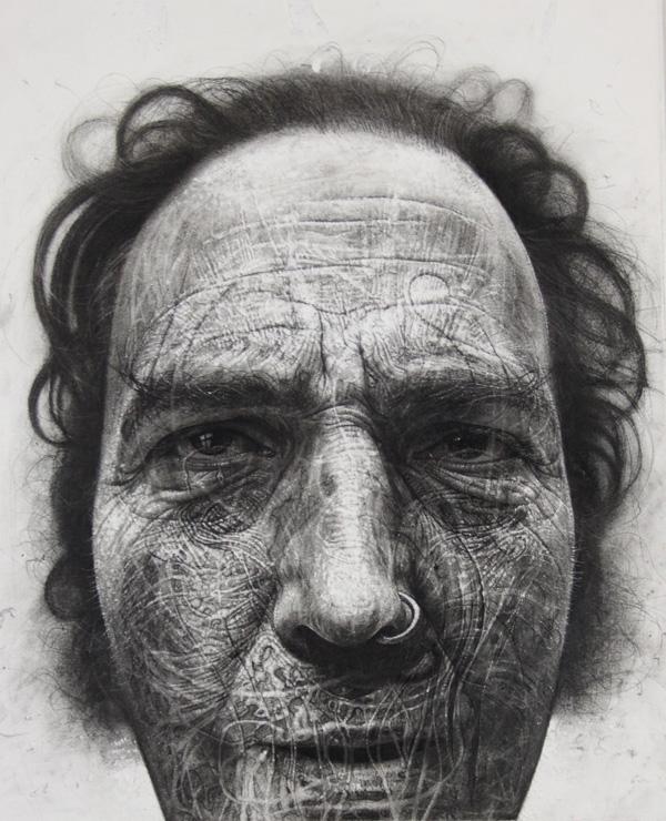 Charcoal drawings by Douglas McDougall