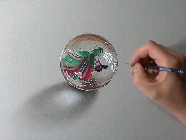 Colored Pencils Drawing by Marcello Barenghi