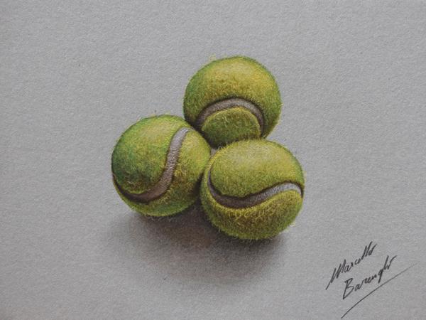 Colored Pencils Drawing by Marcello Barenghi