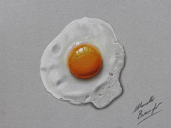 Colored Pencils Drawing by Marcello Barenghi