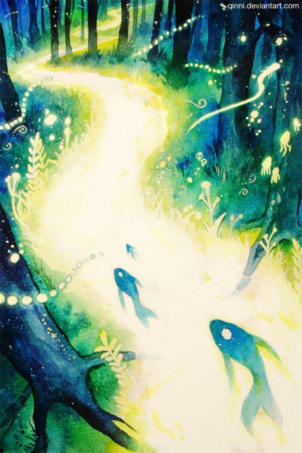 Illustrations by Qing Han