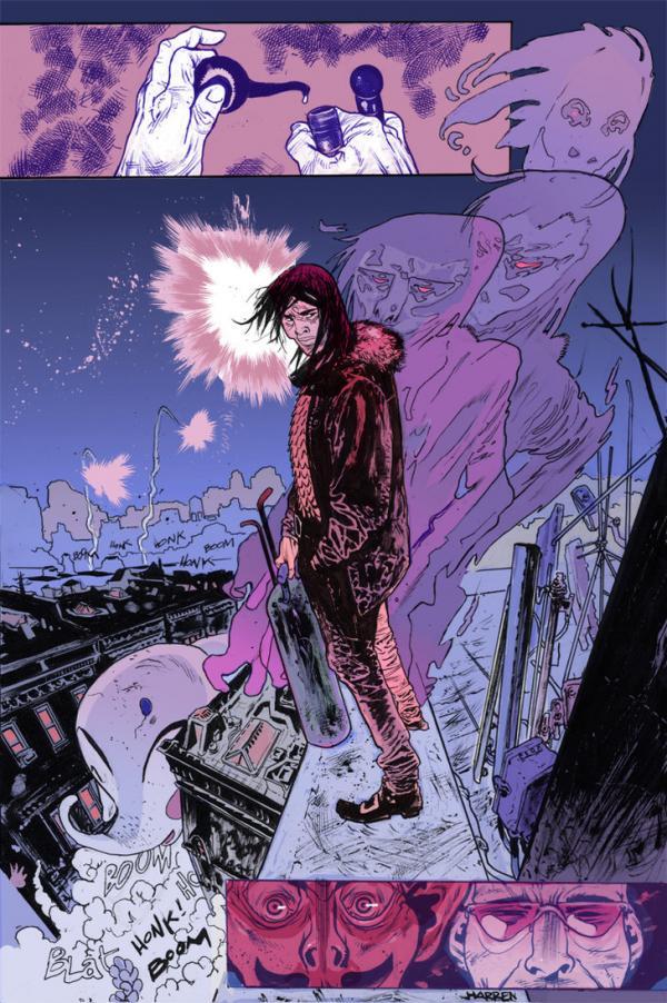 Comic Illustrations by James Harren