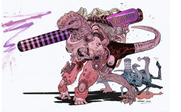 Comic Illustrations by James Harren