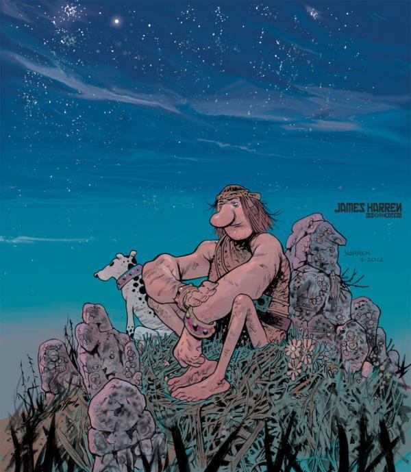 Comic Illustrations by James Harren