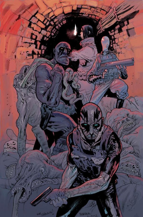 Comic Illustrations by James Harren