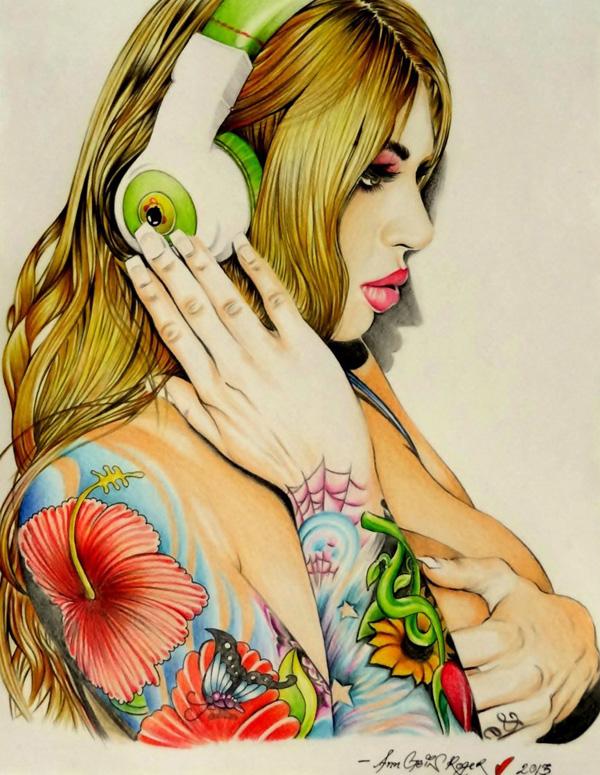 35 Mind Blowing Colored Drawings