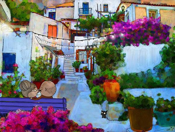 Whimsical Kids Illustrations by Christina Tsevis