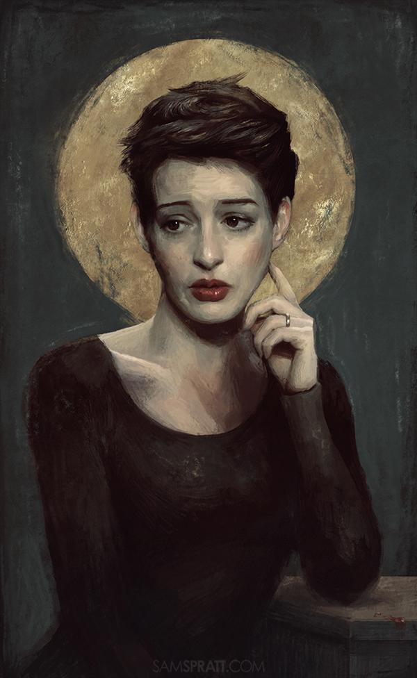 Portrait Illustrations by Sam Spratt
