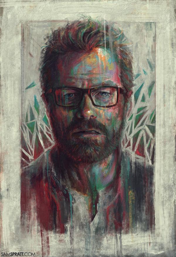 Portrait Illustrations by Sam Spratt