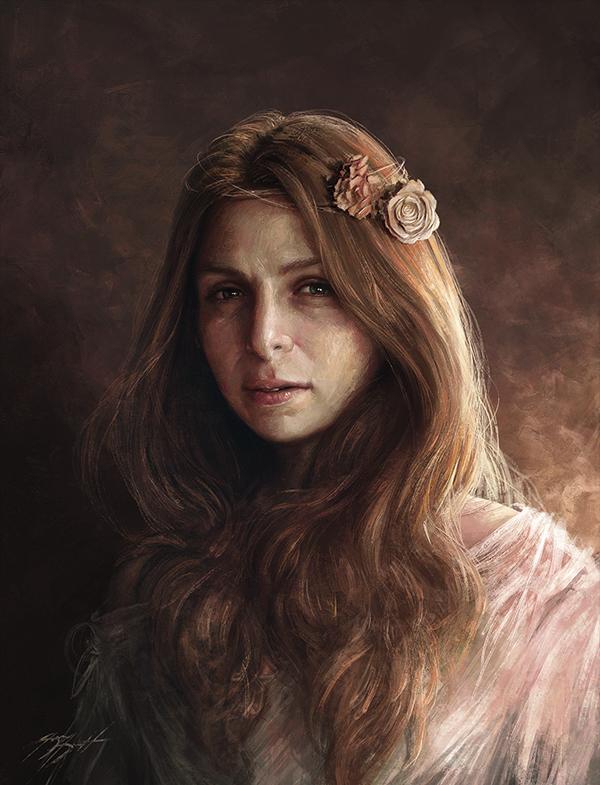 Portrait Illustrations by Sam Spratt