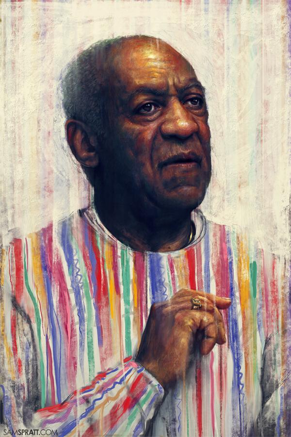 Portrait Illustrations by Sam Spratt