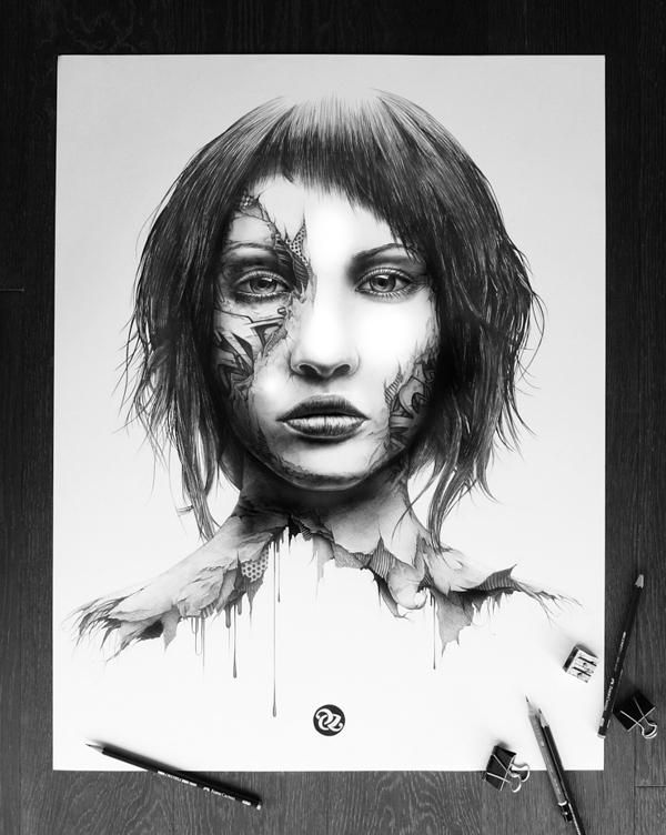 Pencil Drawings by PEZ