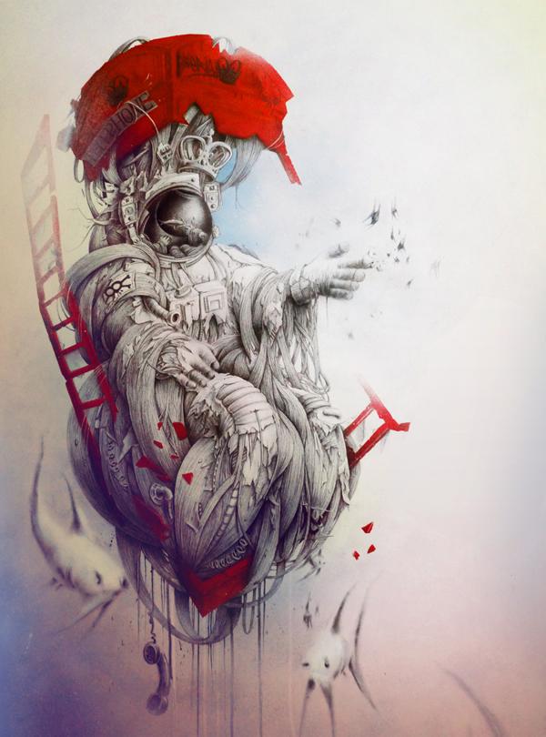 Pencil Drawings by PEZ